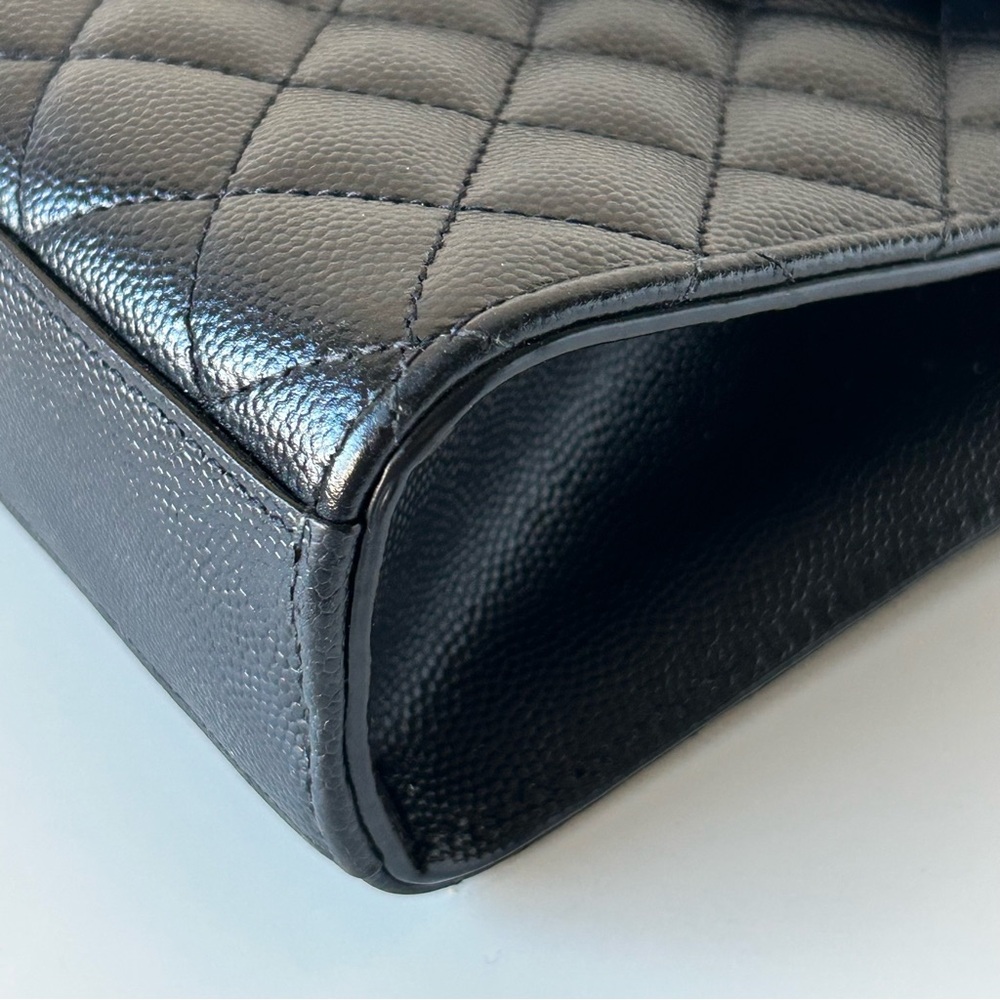 YSL Medium Envelope Triquilt Flap Bag - Picture 9 of 16